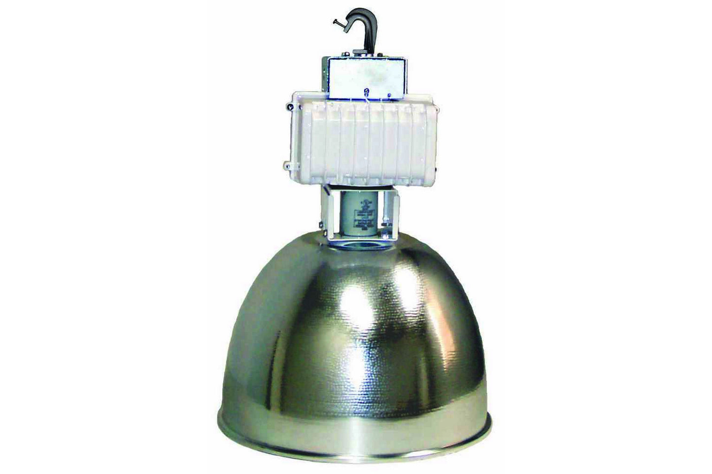 Larson 400W High Bay Metal Halide Lamp - Pulse Start - 36,000 Lumens, 19" Aluminum Reflector - Hook Mount - PuriLite
