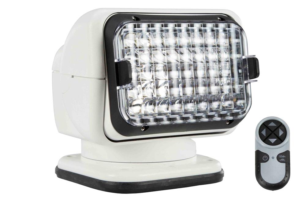 Golight Radioray GL-2000-F Flood & Spot Light Combo - wireless remote control - permanent mount - PuriLite