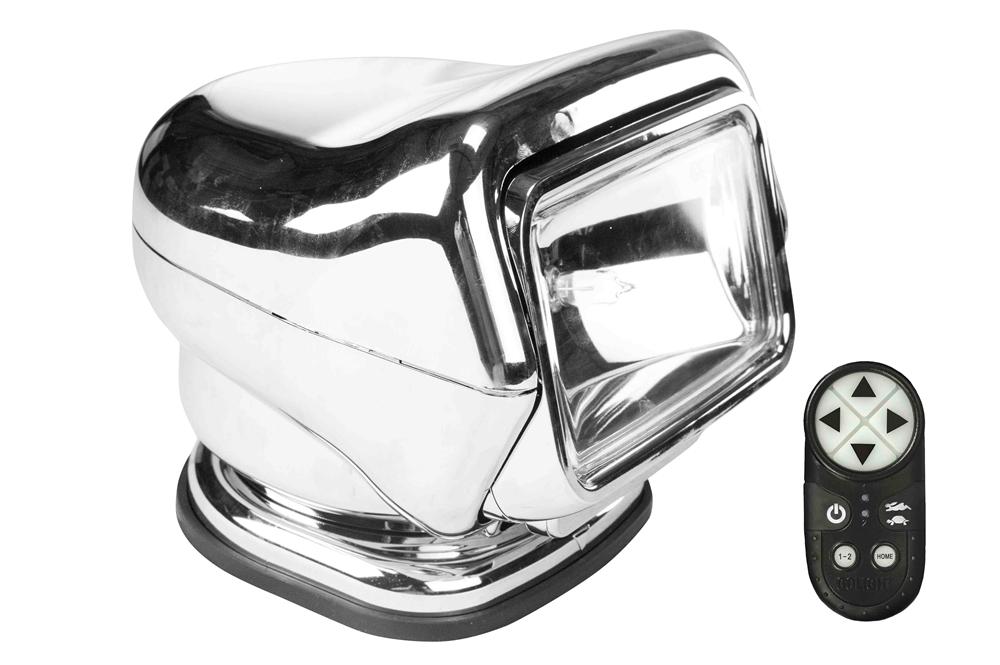 65W Golight Stryker Halogen Wireless Remote Control Spotlight w/ Handheld Remote - Permanent Mount - PuriLite
