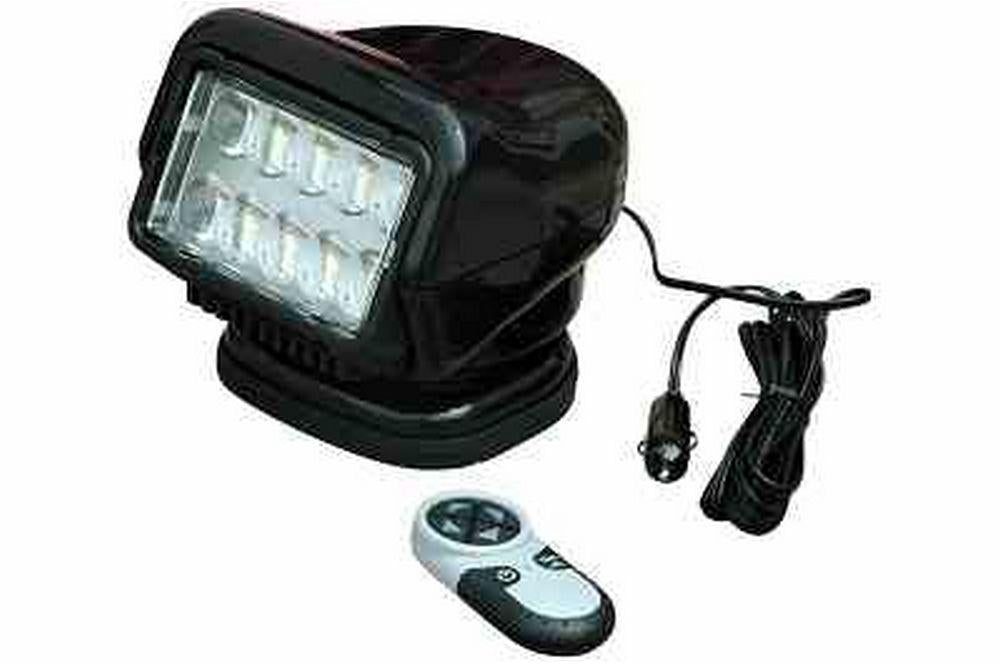 LED Golight Stryker Wireless Remote Control Spotlight - 24V - Magnetic Mount - Black - PuriLite