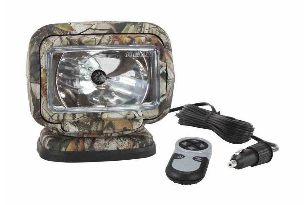 35 Watt HID Camouflage Golight Stryker w/ Wireless Handheld Remote - 5000' Beam - 100lb. Grip Magnet - PuriLite