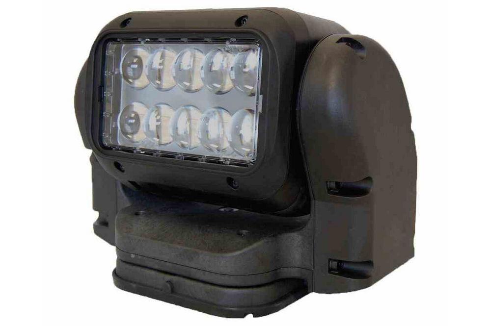 24 Volt Visible/Infrared LED Remote Control Spotlight - Magnetic Mount - Dash Remote - 10ft Harness - PuriLite