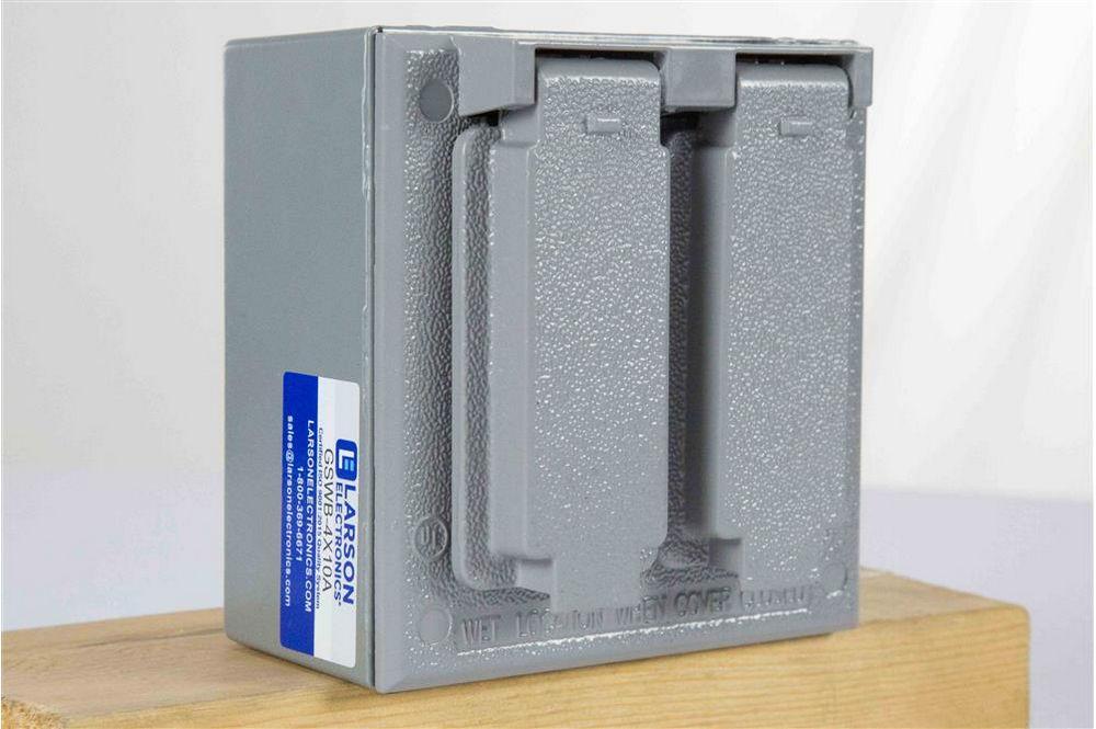 General Purpose Switch Box - 4 Switches - 10 Amp Rating - PuriLite
