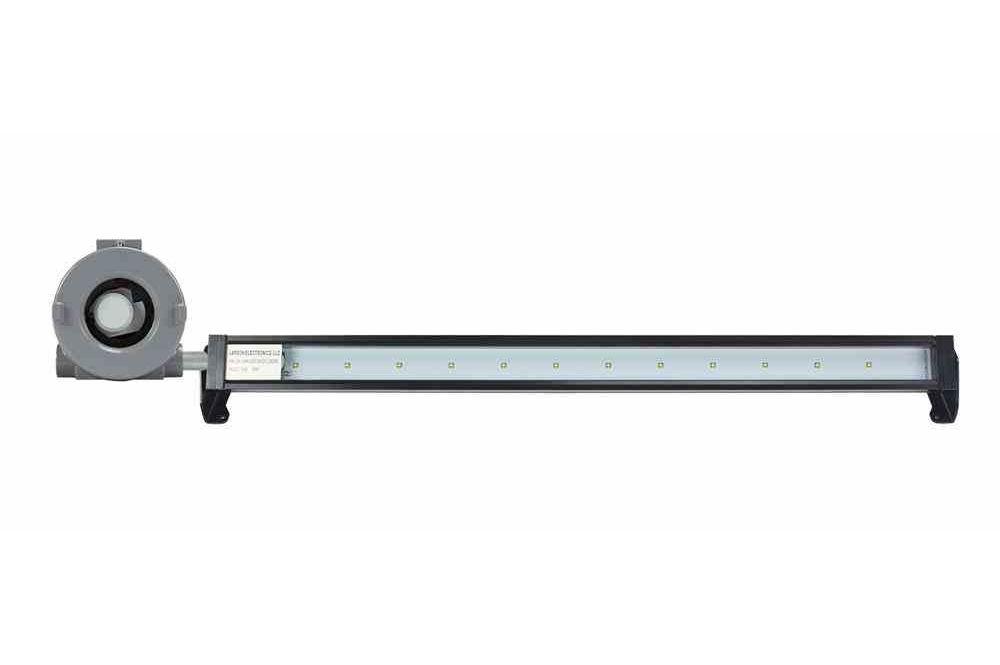 20W LED Strip Light for Hazardous Location - 24" Surface Mount Bar - Motion, Day/Night Sensor - C1D2 - PuriLite