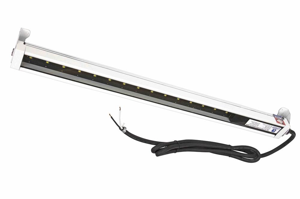 16 Watt White LED Strip Light for Hazardous Location Lighting - 24" Surface Mount Bar - C1D2 - PuriLite