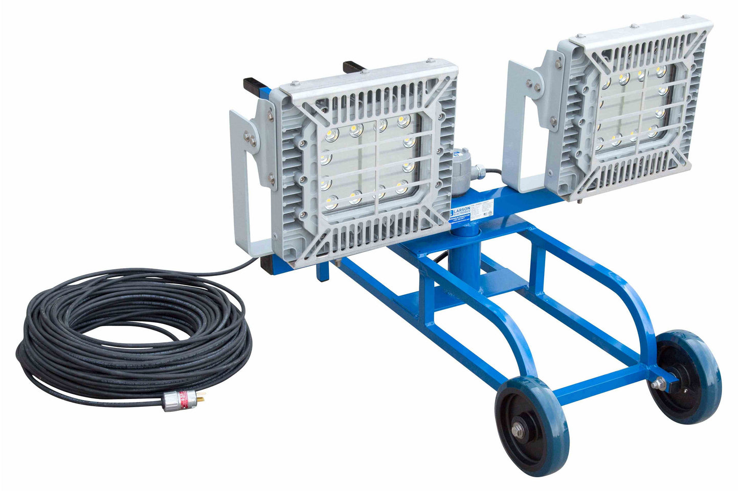 Larson 300W Explosion Proof LED Tank Light - Portable Wheelbarrow Cart - 35,000 Lumens - Class 1 Division 2 - PuriLite