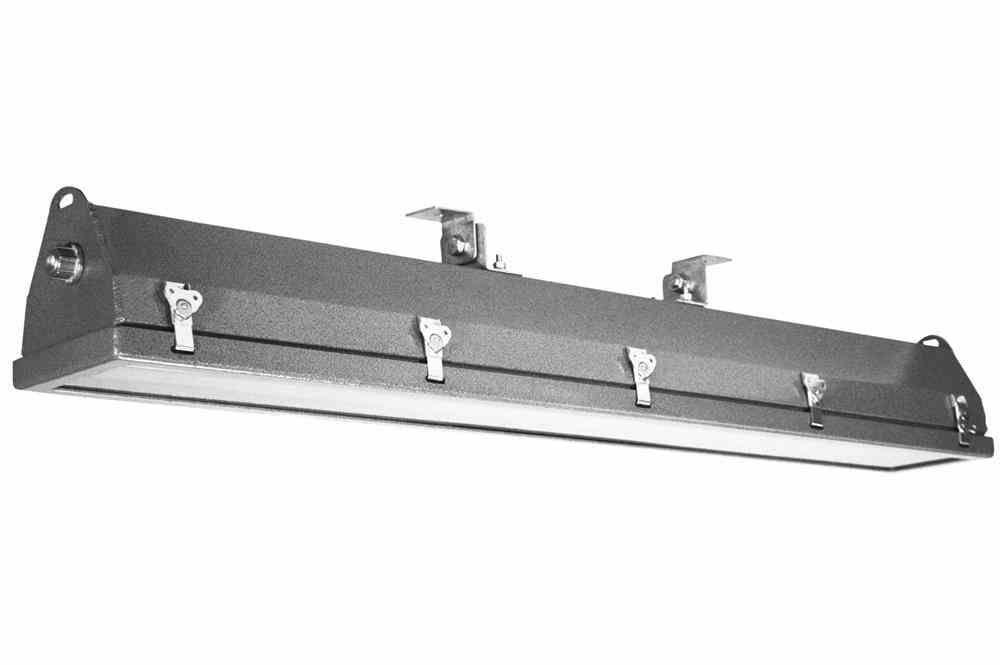 Class I Div 2 Pivoting Light - 4 Foot 2 Lamp - Offshore Fluorescent Rig Light - Meets USCG Specs - PuriLite