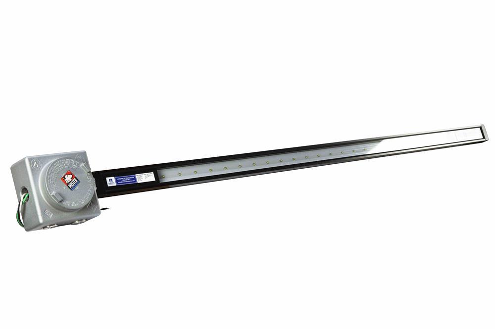 40W C1D2 120/240V LED Fixture for Hazardous Location Lighting - 4' Low Profile - No Cord - 3/4" NPT - PuriLite