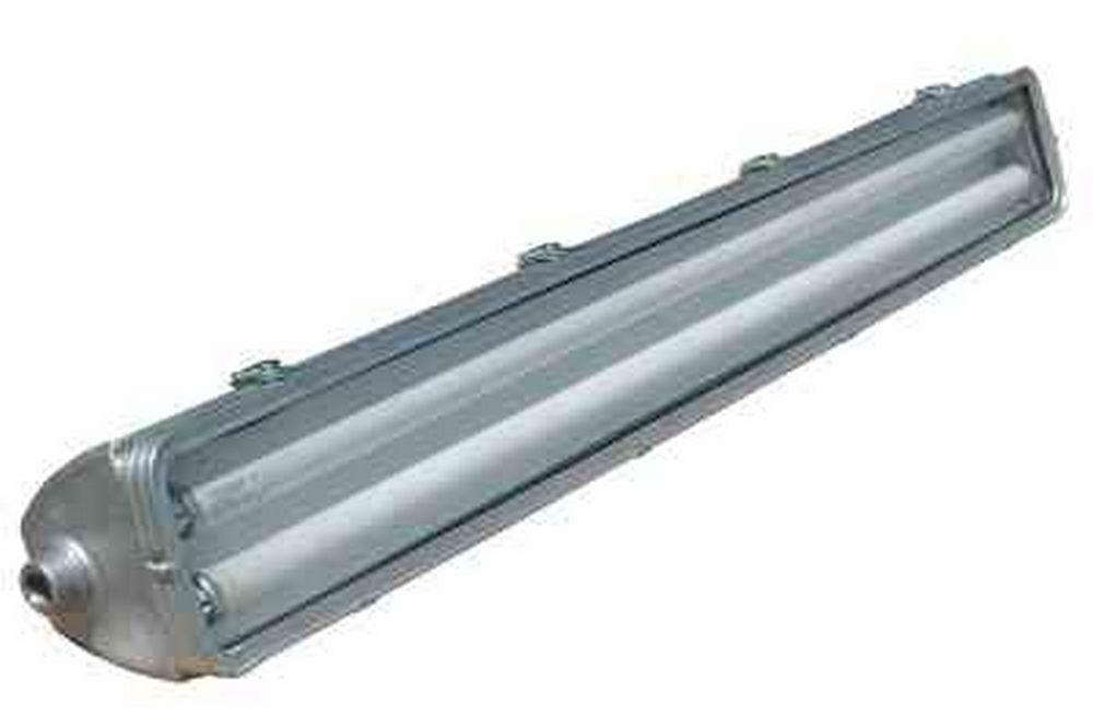 HAL-EMG-48-2L-T5HO Fluorescent Light w/ Emergency Backup Ballast - C1 DII - Hazardous Location Areas - PuriLite