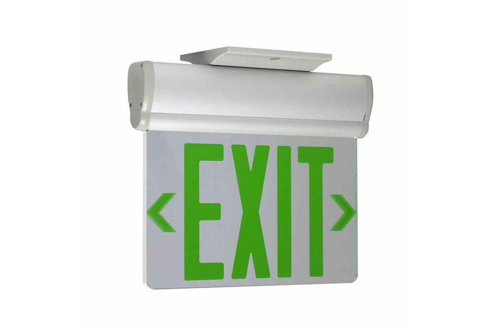 8W Explosion Proof LED Exit Sign - C1D2 - Low Voltage - End, Ceiling, Back Mount - IP54 - PuriLite
