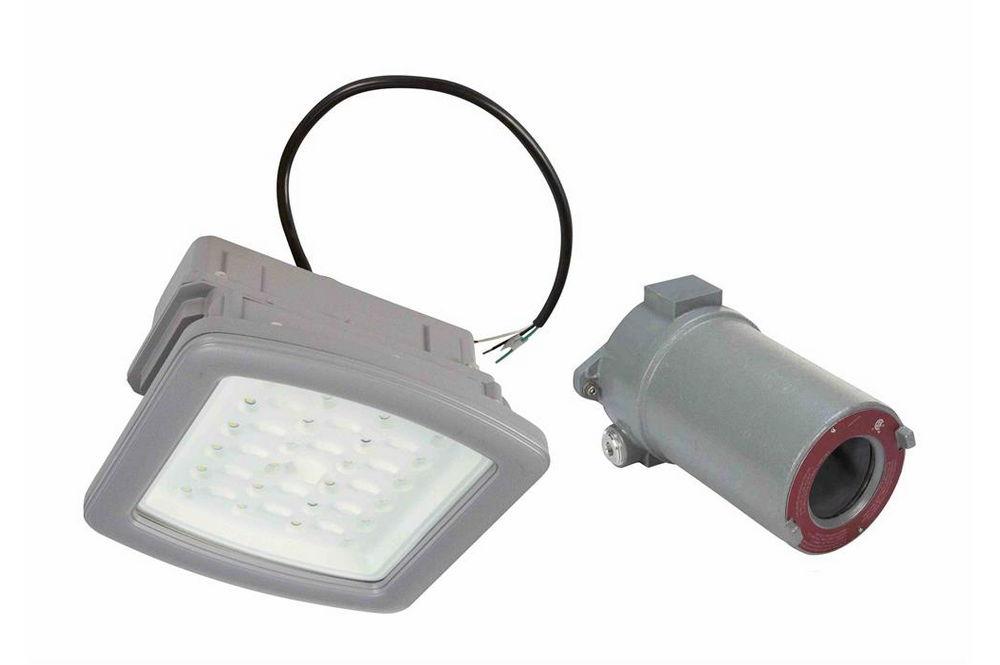 40 Watt Hazardous Locations Low Profile LED Light Fixture - Class 1 Div 2 - ATEX Rated - 24VDC - PuriLite