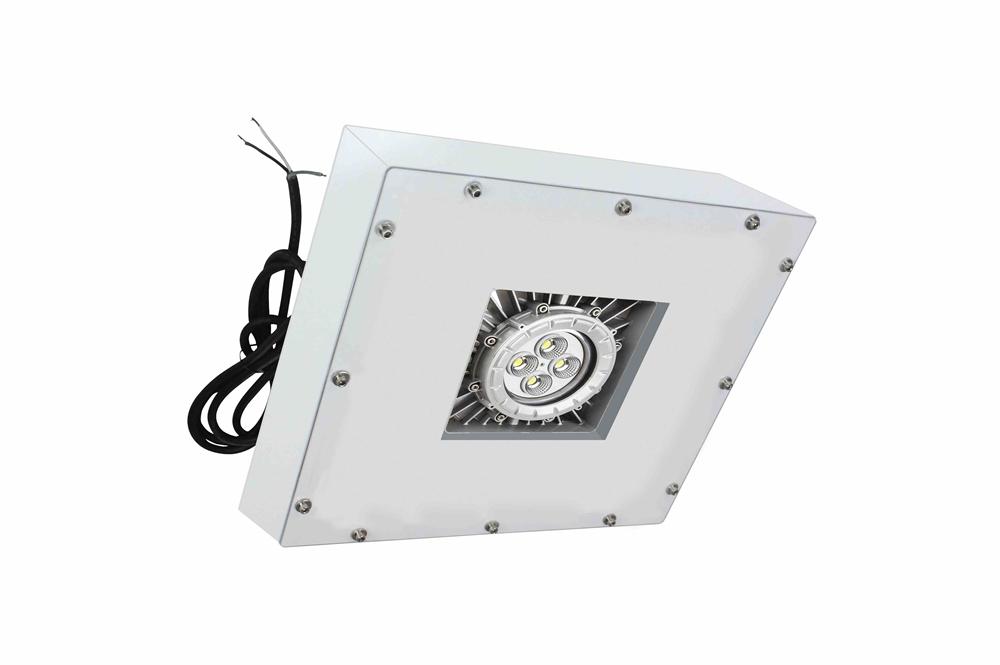 50W Explosion Proof LED Light - 2x2 Lay-In Troffer -C1D1&2 -Paint Spray Booth Rated - PuriLite