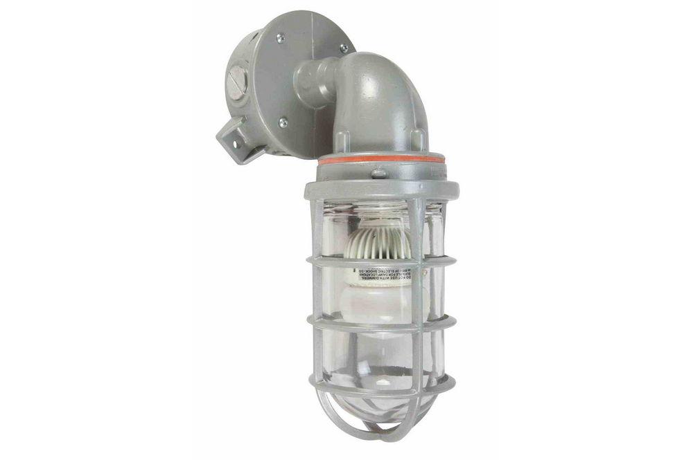 13W Hazardous Location LED Light Fixture - C1D2 - Aluminum Body - NEMA 4 - Wire Guard - PuriLite
