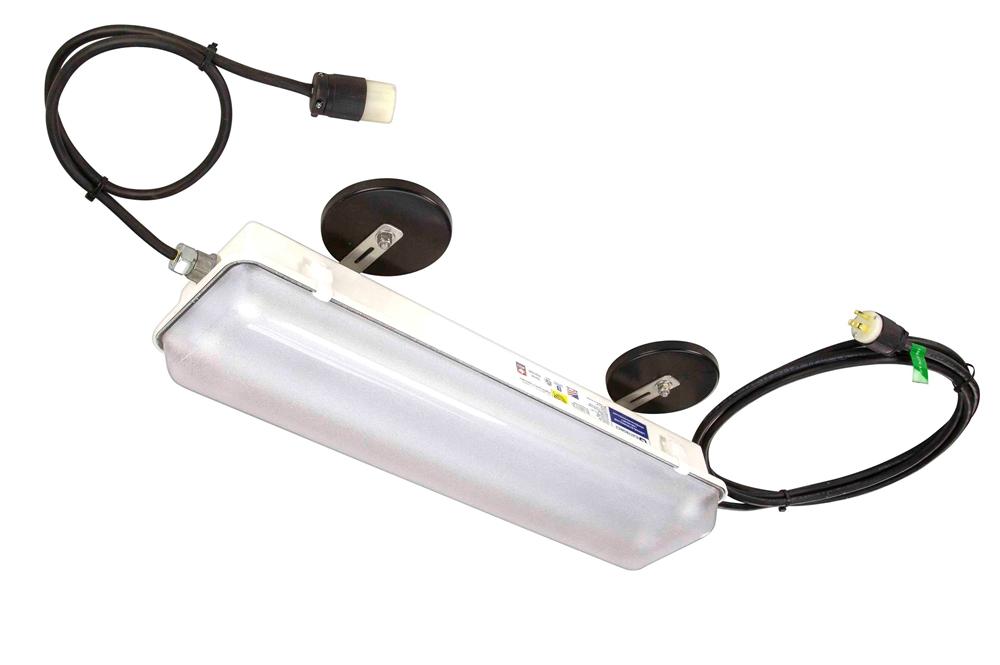2' Corrosion Resistant Magnetic Class 1 Division 2 Hazardous Area LED Light - 12' Cord -Daisy Chain - PuriLite