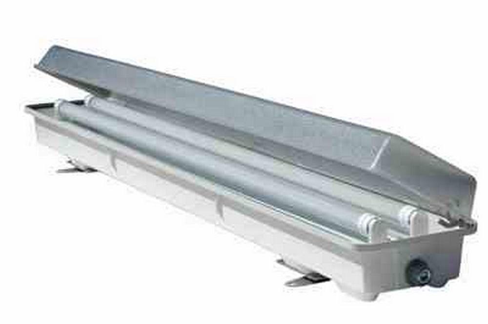 Class 1 Division 2 Fluorescent LED Light - Motion + Day/Night Sensor - Corosion Resistant - PuriLite