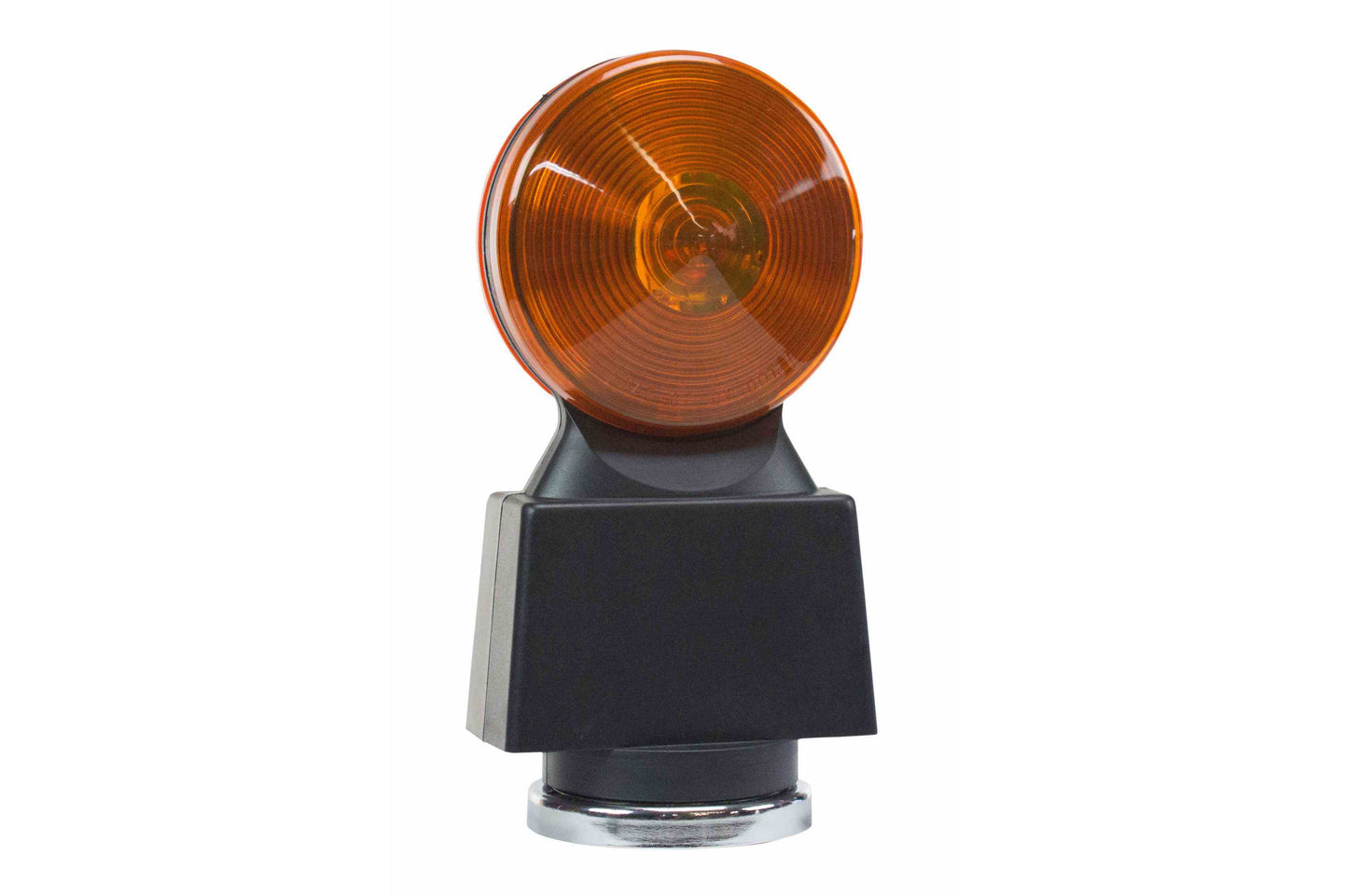 Larson Battery Powered Strobe Light - Hazard Flashing Lights with Magnetic Base - AMBER LENS - HDFL-AA - PuriLite
