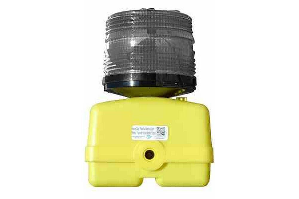 Heavy Duty Emergency Runway Light - Battery Powered - Portable White Signal Light - 360° Visibility - PuriLite