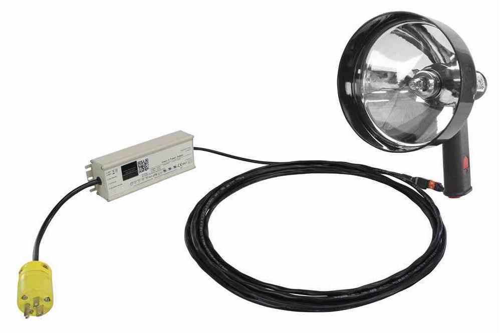 2 Million Candlepower Handheld Spotlight w/ 100 FT Cord - PuriLite