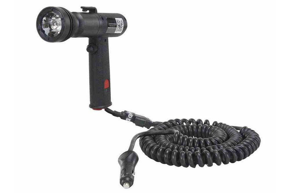 Infrared LED Handheld Spotlight - Pistol Grip Spotlight w/ 16' Coil Cord - 3 Watt - PuriLite