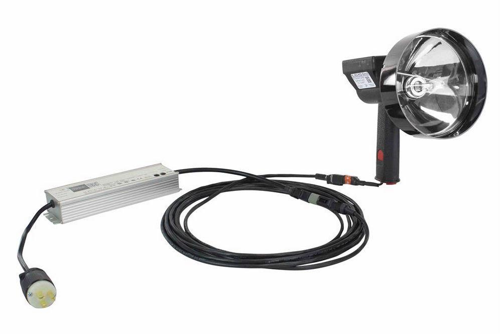 15 Million Candle Power HID Hunting Light - 2800' Beam - Spot/Flood Combo - 110 Volts AC - 25' Cord - PuriLite