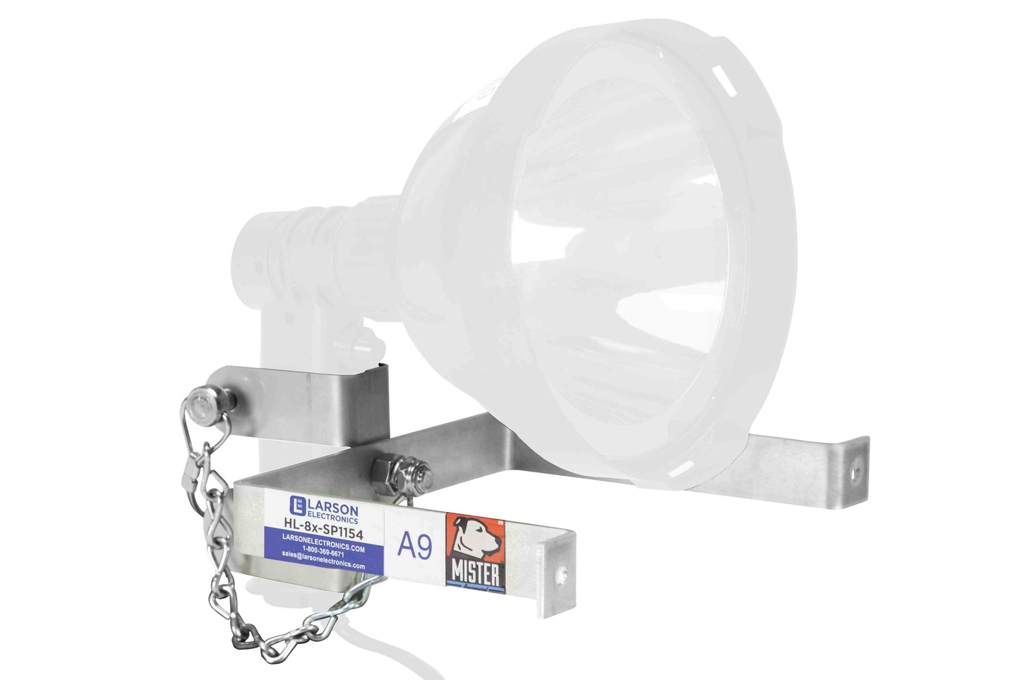 Larson Boat Mount for HL/RL Series Handheld Spotlights - PuriLite