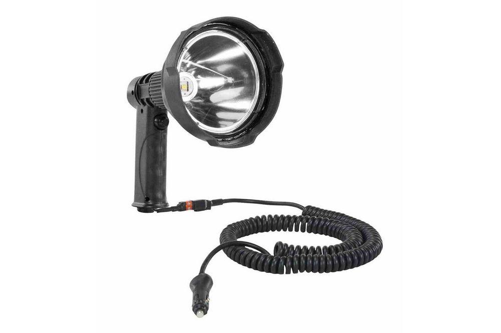 25W Rechargeable LED Hunting Spotlight - Pistol Style - 2000 Lumens - Charges During Plugged In Use - PuriLite