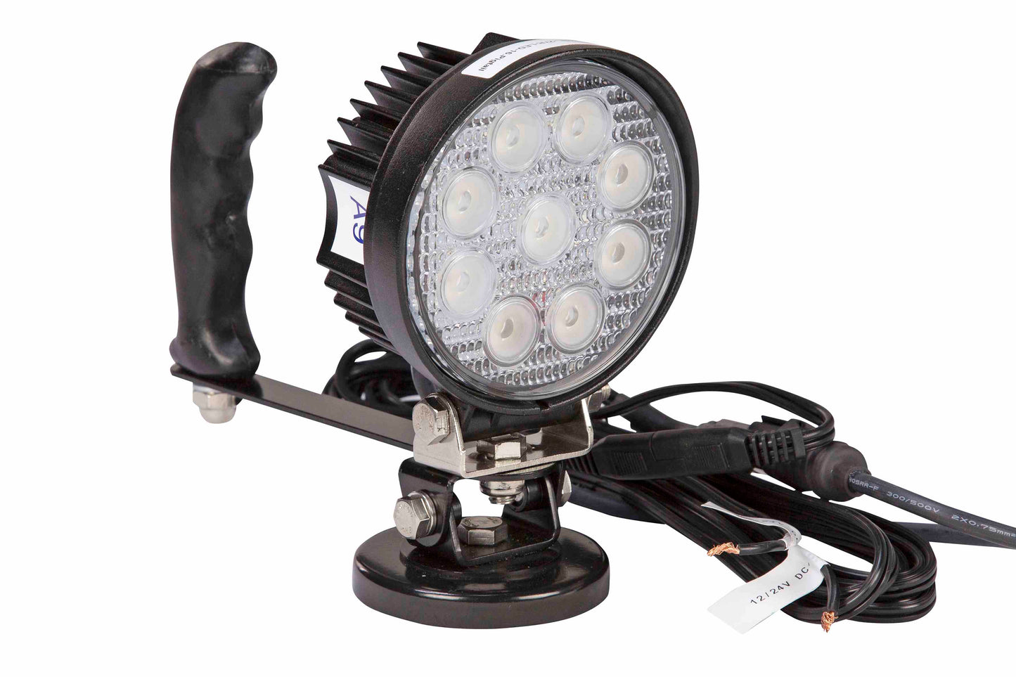 Larson 27W Handheld Magnetic LED Light - 2160 Lumens - Aluminum Body - Inverted Pistol Grip - IP67 - PuriLite