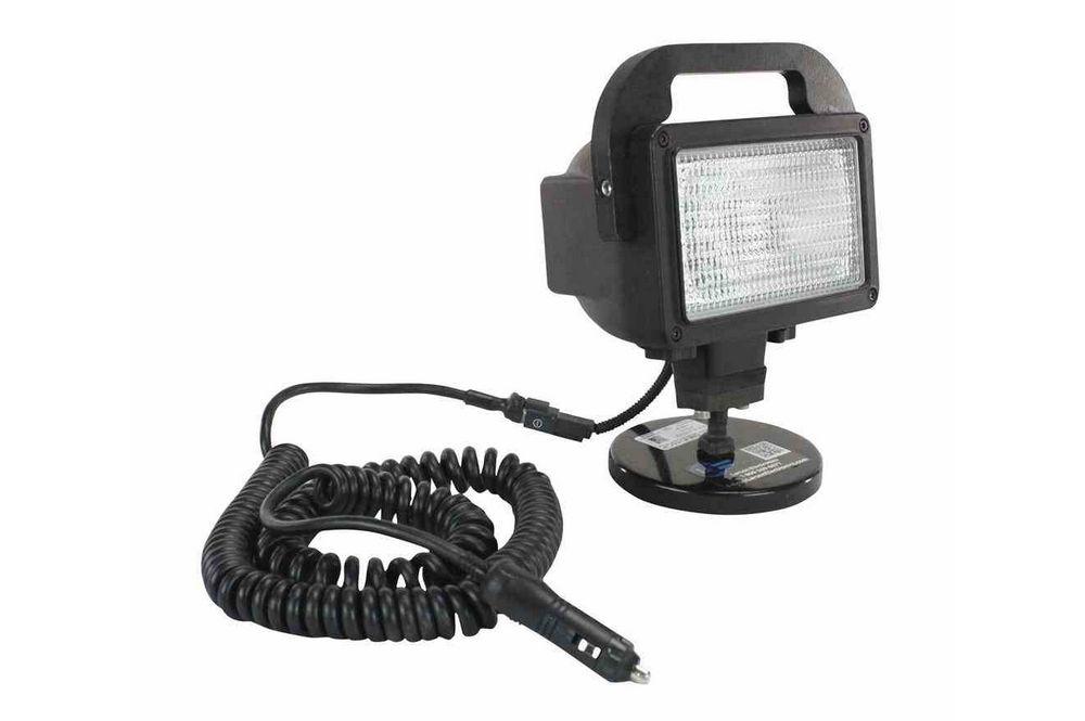 HML-6M-F 35 Watt HID 3200 Lumen Flood Light - 12/24Volts DC - 200lb Grip Magnetic Base - PuriLite