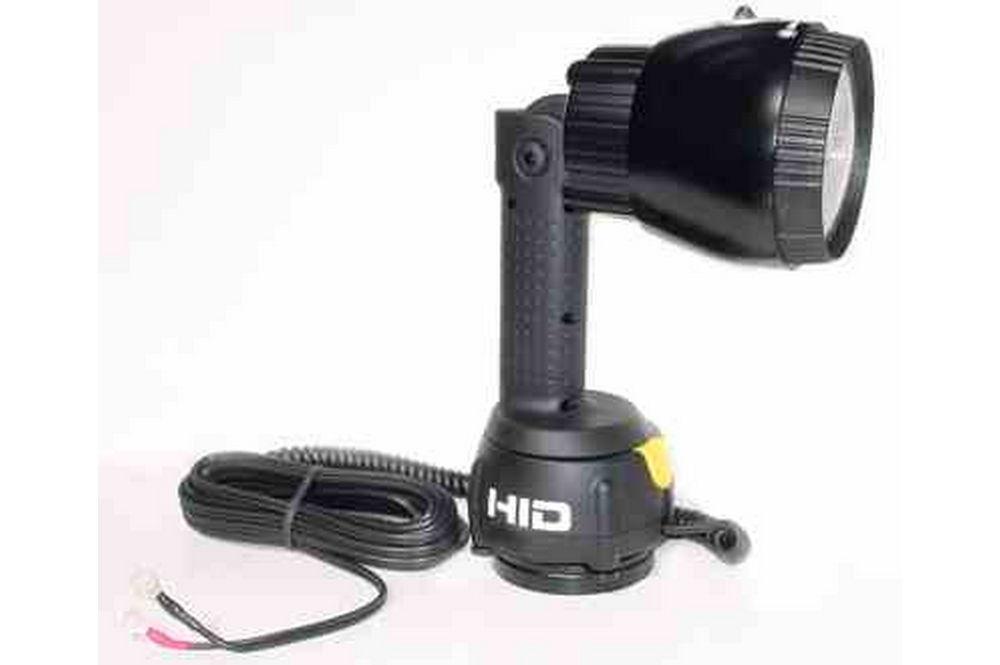 3200 lumen HID work light, 12 and 24 volt hard wired battery connection and magnetic base - HML-9M - PuriLite