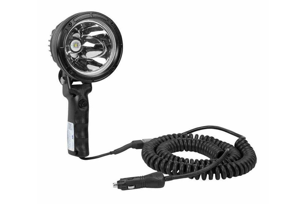 6 Million Candlepower LED Spotlight - 25 Watt Handheld Hunting Spotlight - 12-32V DC - 1000' Beam - PuriLite
