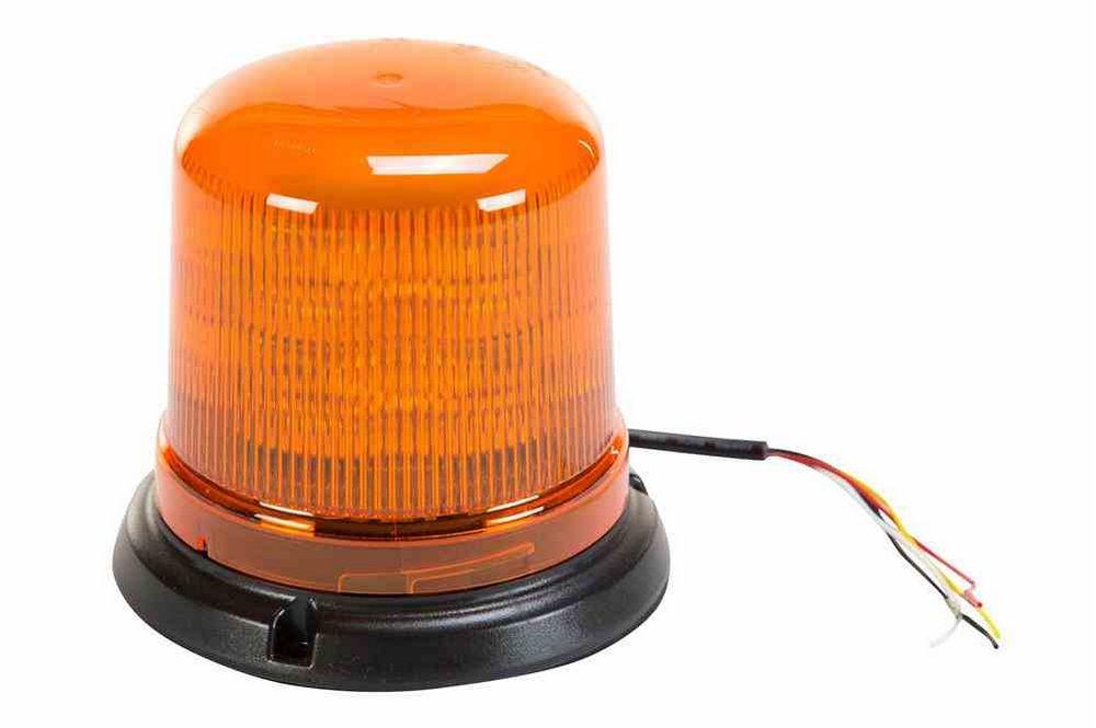 Class 1 LED Beacon with 11 Strobing Light Patterns - Permanent Surface Mount - 3192 Lumens - PuriLite