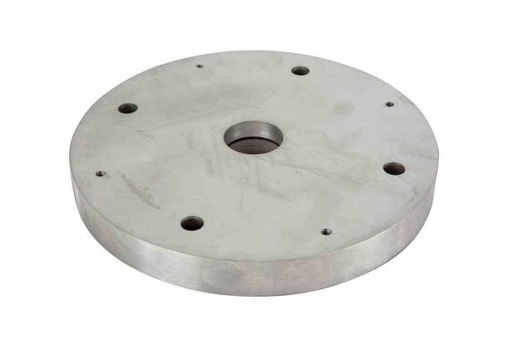 Industrial Lazy Susan - 9" OD - 1000 lbs Capacity - CNC-machined Aluminum - Stainless Steel Hardware - PuriLite