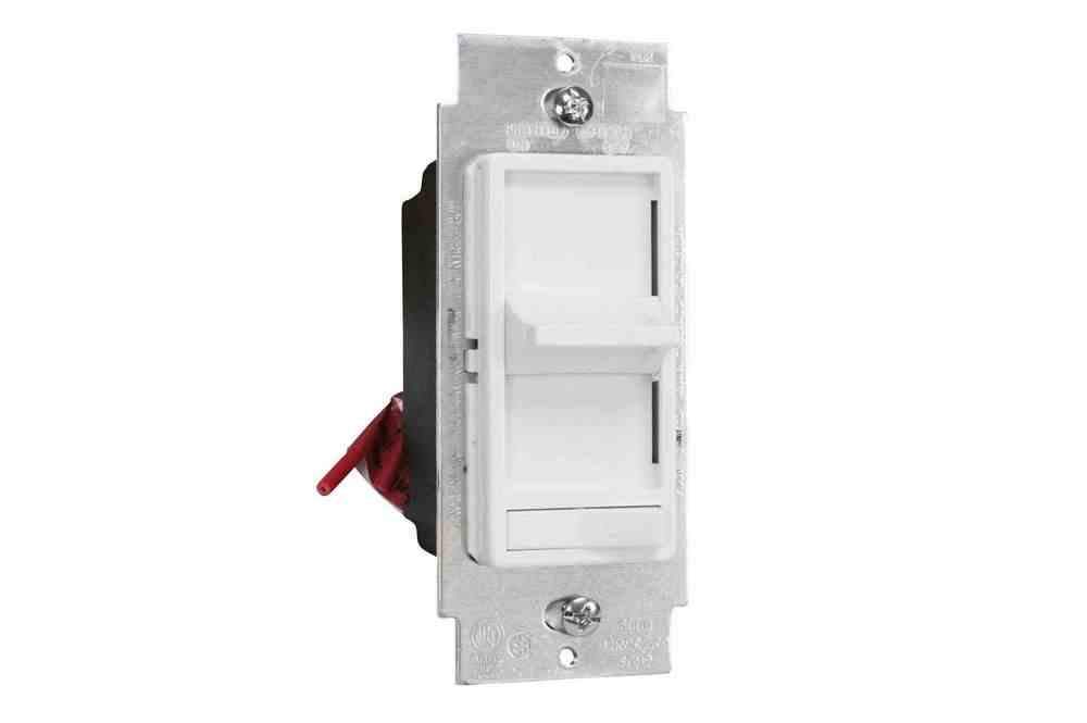 Larson 220V Dimmer Switch for LED Light Fixtures - 600 Watt Rated - Electro-Mechanical Slider Switch - PuriLite