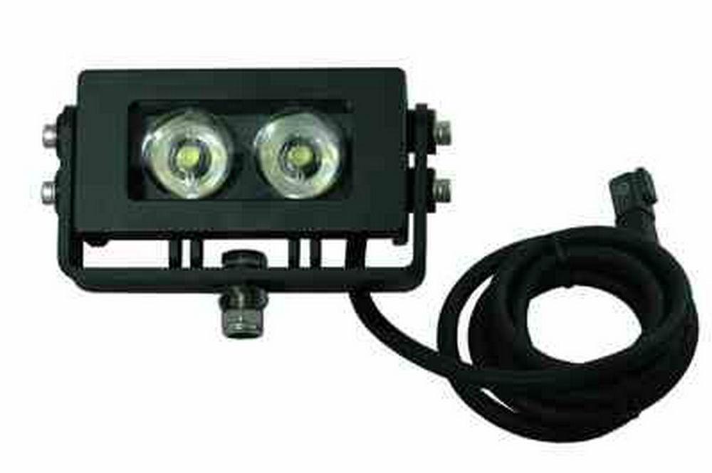 Infrared LED Light Emitter on Trunnion Mount - 6 Watt - 9-42VDC - 280'L X 45'W IR Beam - PuriLite