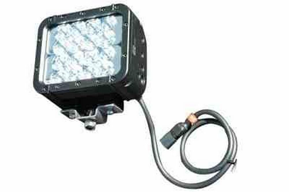 48 Watt Colored LED Light Emitter - Amber, Red, Blue or Green - 9-42 VDC - 700'L x 80'W Beam -IP68 - PuriLite