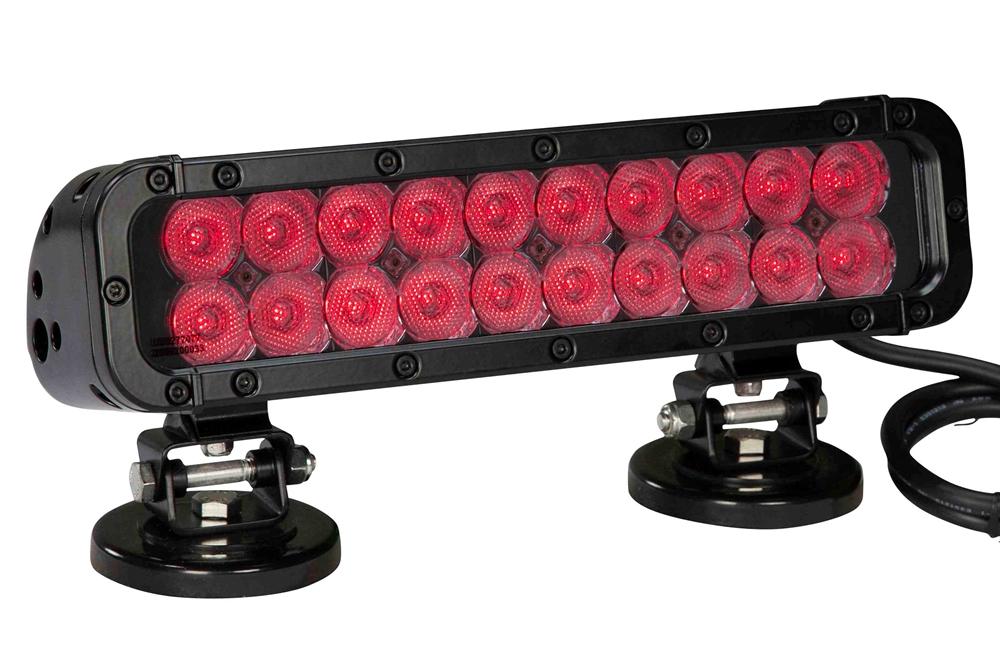LED IR Illuminator Light - 20 LED - 60 Watts - 9-42V - 750/850/940nm - 750'L X 110'W - PuriLite