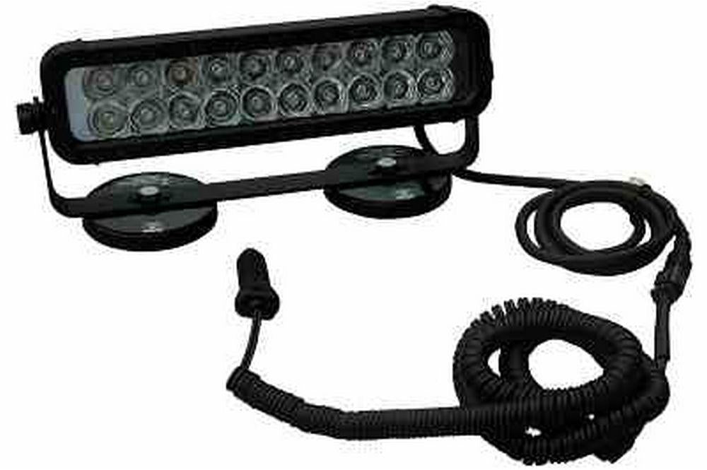 Infrared LED Light Bar w/ Magnetic Trunnion Mount - 20 IR LEDs - 60 Watts 750/850/940nm - Extreme - PuriLite