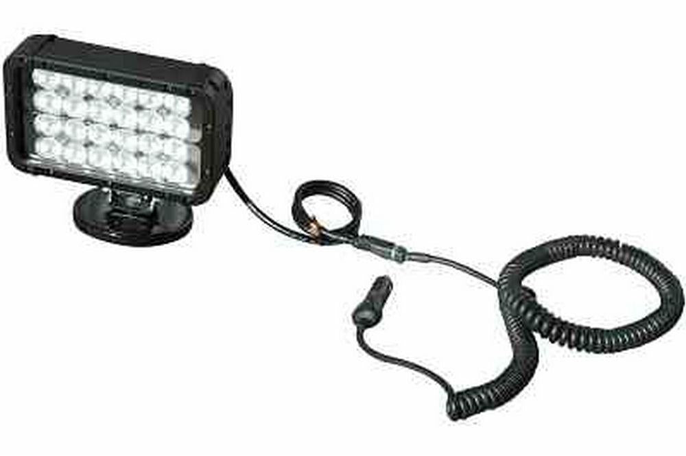 Infrared LED Light Emitter - 900'L X 100'W Spot Beam - 24, 3-Watt LEDs - Magnetic Mount - 9-42 Volts - PuriLite