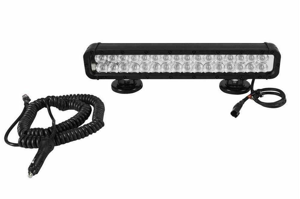 Infrared LED Light Bar w/ Magnetic Bases - Extreme Environment - 32, 3-Watt IR LEDs 750/850/940Nm - PuriLite