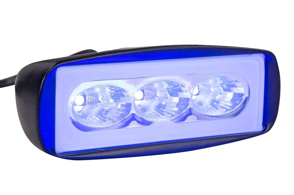 15 Watt Ultraviolet LED Emitter - 365NM - 3 UV LEDs - NDT - 9-42V DC - Extreme Environment - PuriLite