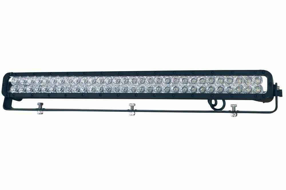LED Light Bar w/ Trunnion U-Bracket - 60, 3-Watt LEDs - 180 Watts - 9-42V - 1400'L X 220'W Beam - PuriLite