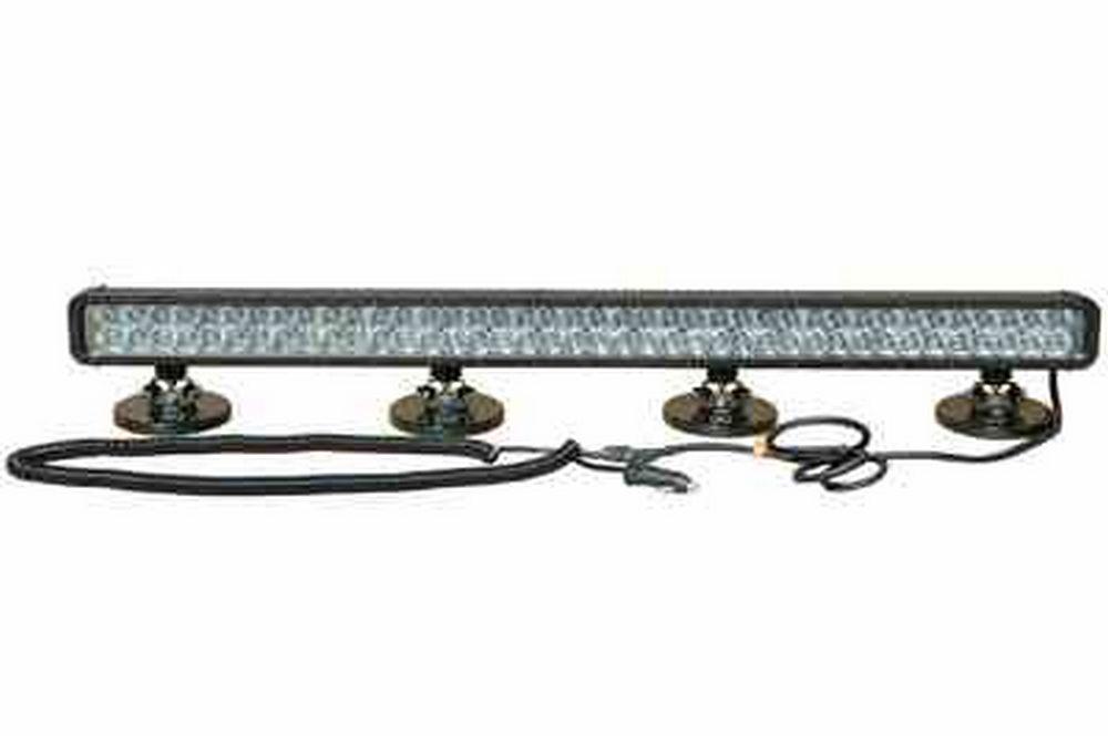 LED Light Bar w/ Magnetic Bases - Extreme Environment - 14,400 Lumen - 80, 3-Watt LEDs - 9~42 Volts - PuriLite