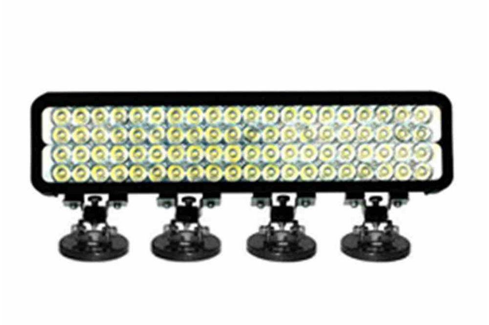 240W IR LED Light Bar - 80 LEDs - 1750'L X 300'W Beam - Extreme Environment - Magnet Mount - PuriLite