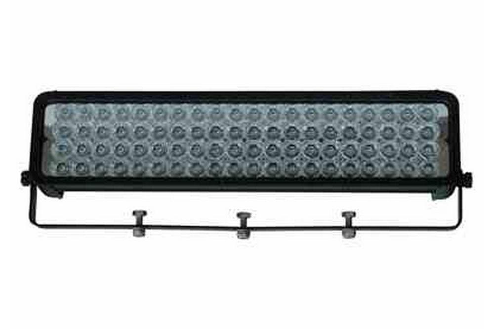 Infrared LED Light w/ Trunnion U-Bracket - 80, 3-Watt IR LEDs - 1750'L X 300'W Spot Beam - 9-42VDC - PuriLite