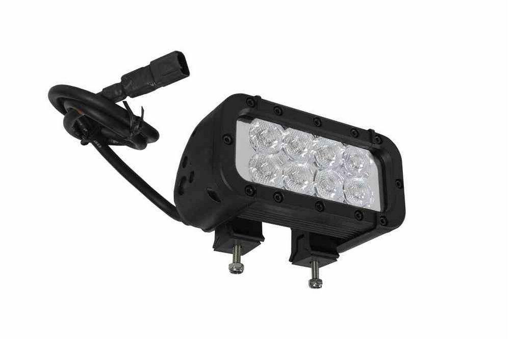 LED Light Emitter - 8, 3-Watt LEDs - 325' L x 70' W Beam - 9-42V - Extreme Environment - 1440 Lumen - PuriLite