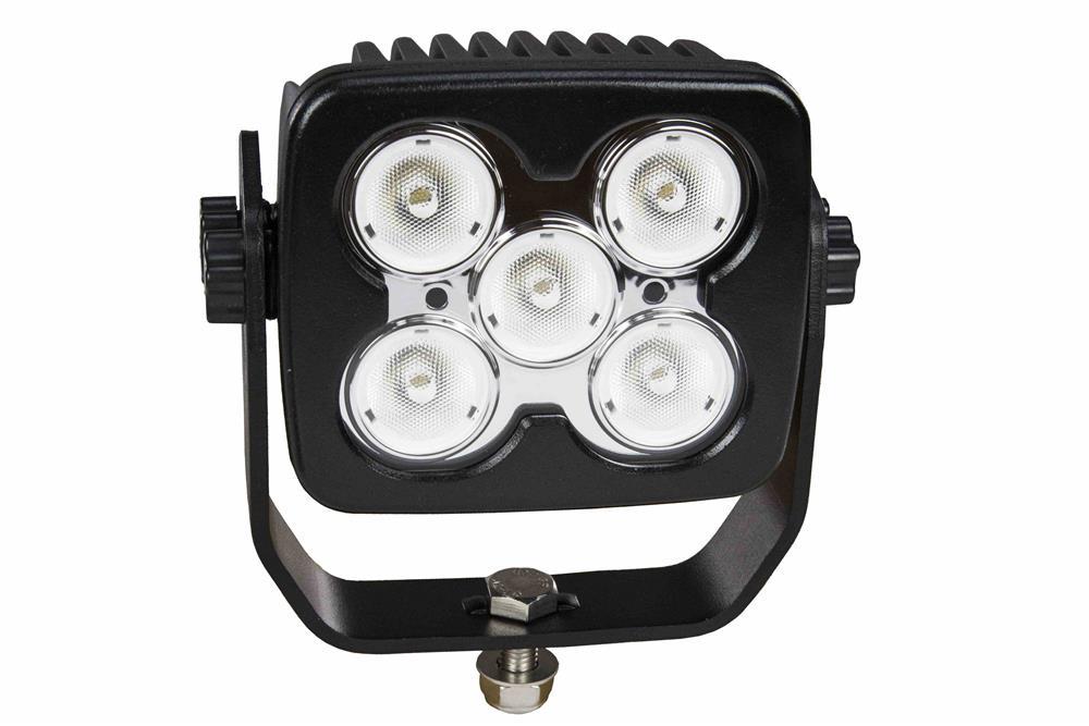 50W High Intensity LED Light - 5, 10-Watt LEDs - 4300 Lumens - Extreme Environment - 525' Spot - PuriLite