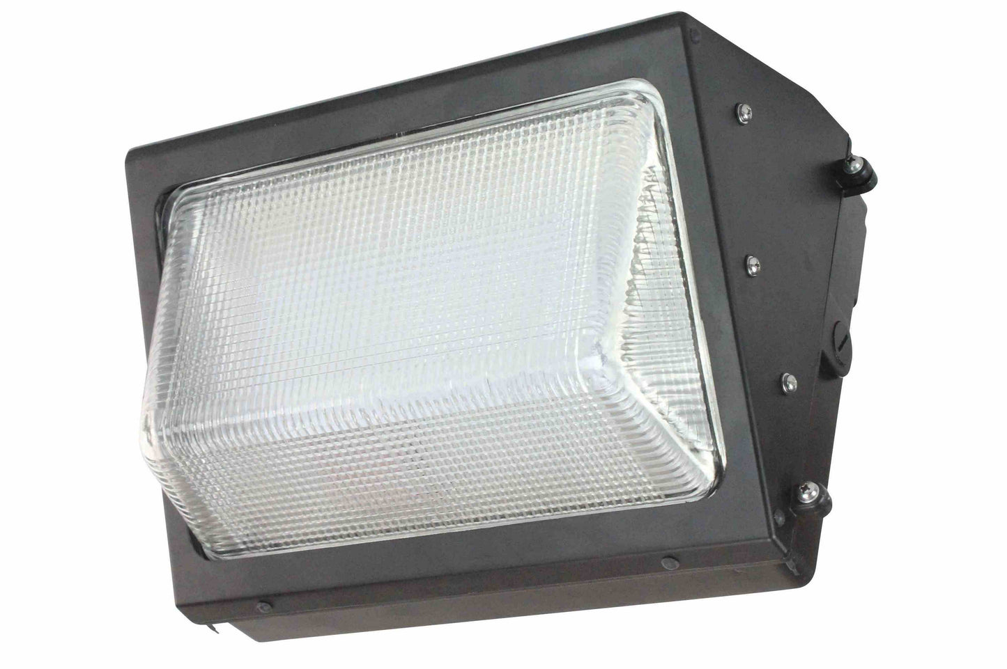 Larson 58W Traditional LED Wall Pack - Replaces 400W Metal Halide Fixtures - 48V DC- IP65 - Wall Mount - PuriLite