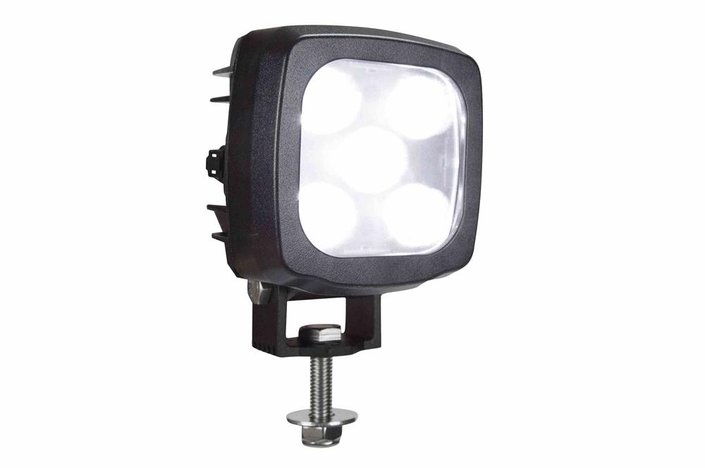 25W Compact White LED Spotlight - 2250 Lumens - 9-60VDC - Type E Forklift Spotlight - IP67 - PuriLite