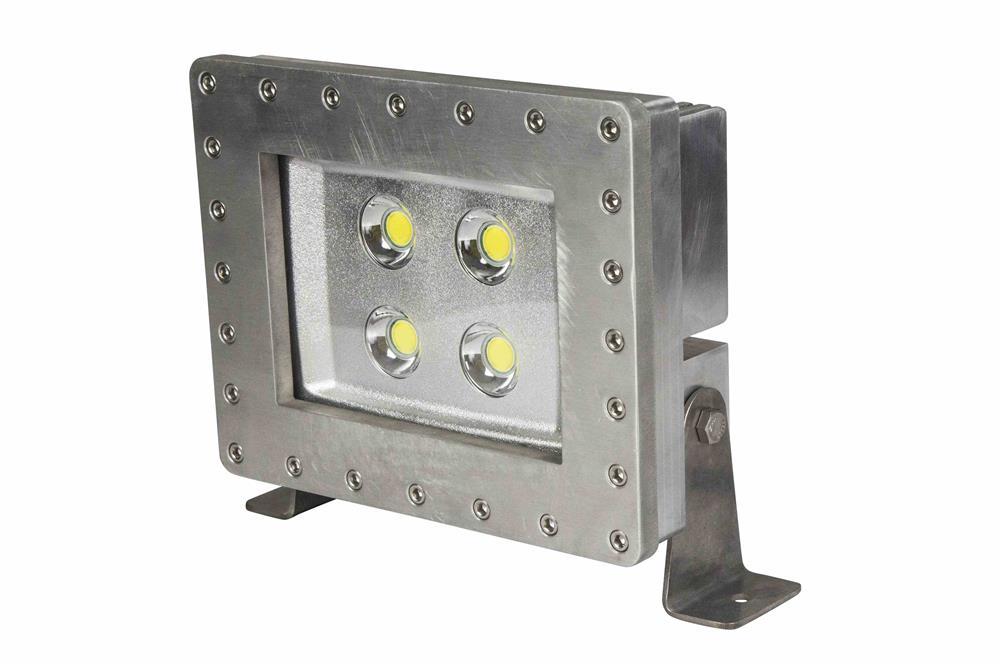 50W LED Wall Pack Light - 500W Quartz Halogen Equivalent - (4) 12.5W High Output LEDs - Submersible - PuriLite