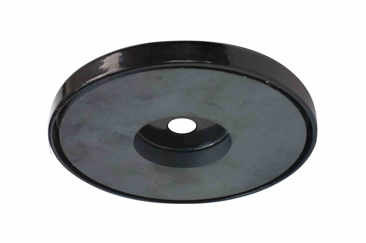 Larson Magnet - 5 inch round - 200lb magnetic grip - 1/2 inch center mounting hole - PuriLite
